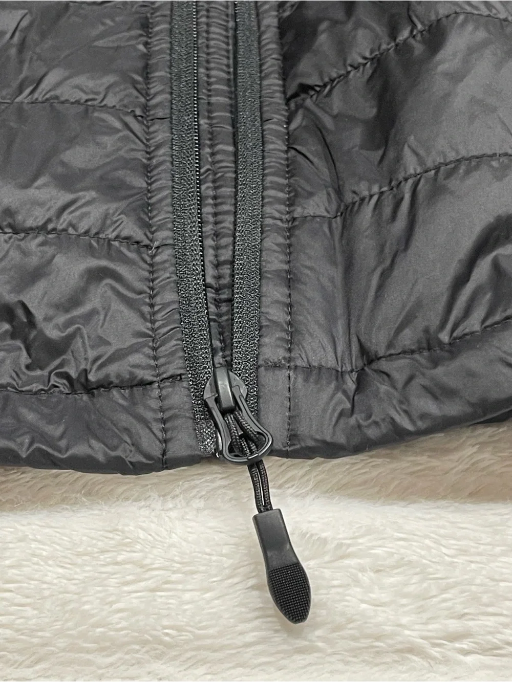 Men's Lightweight Quilted Puffer Jacket - Charcoal